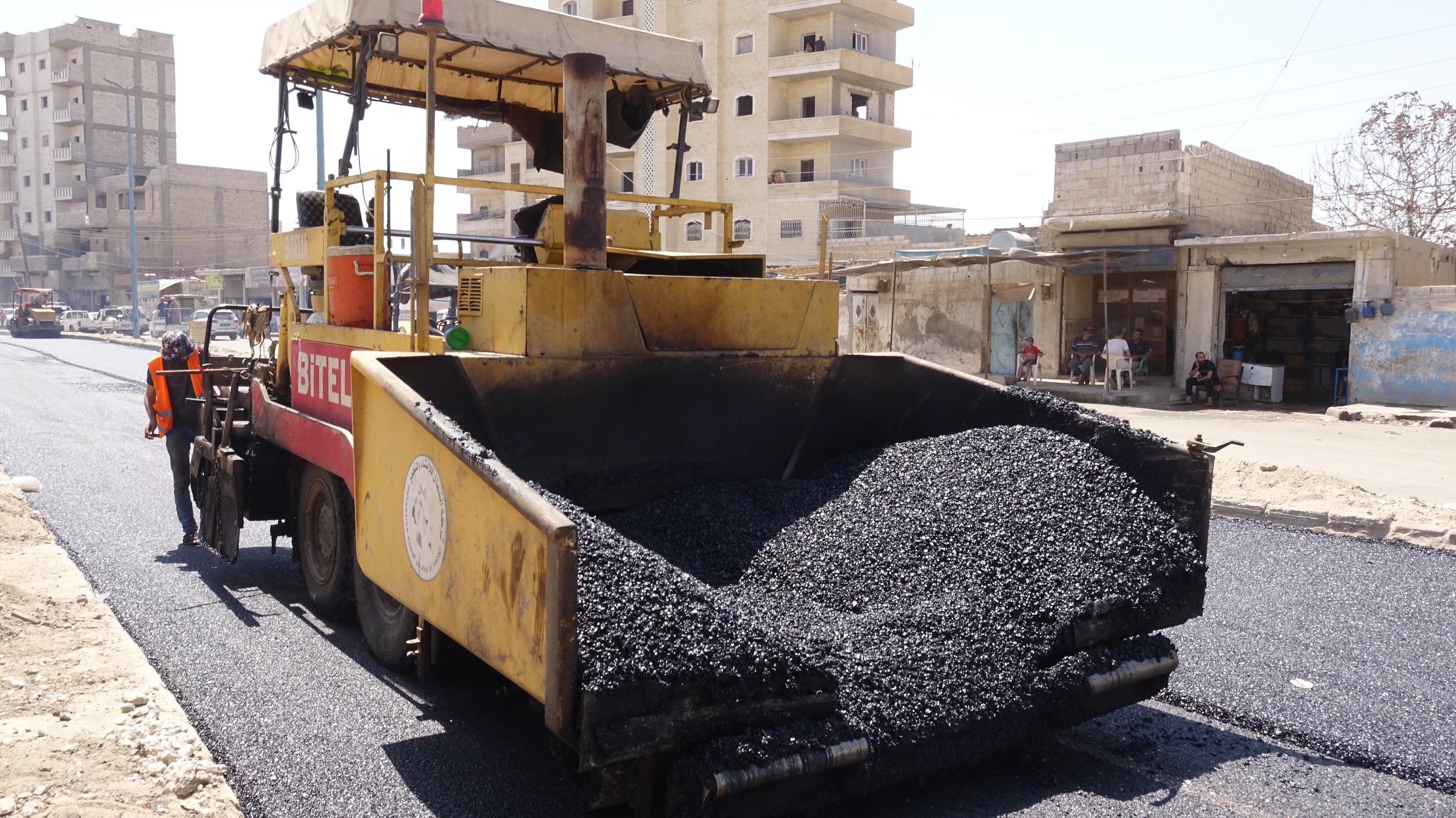 مشاريع طرقية في شمال وشرق سوريا في مراحلها الأخيرة