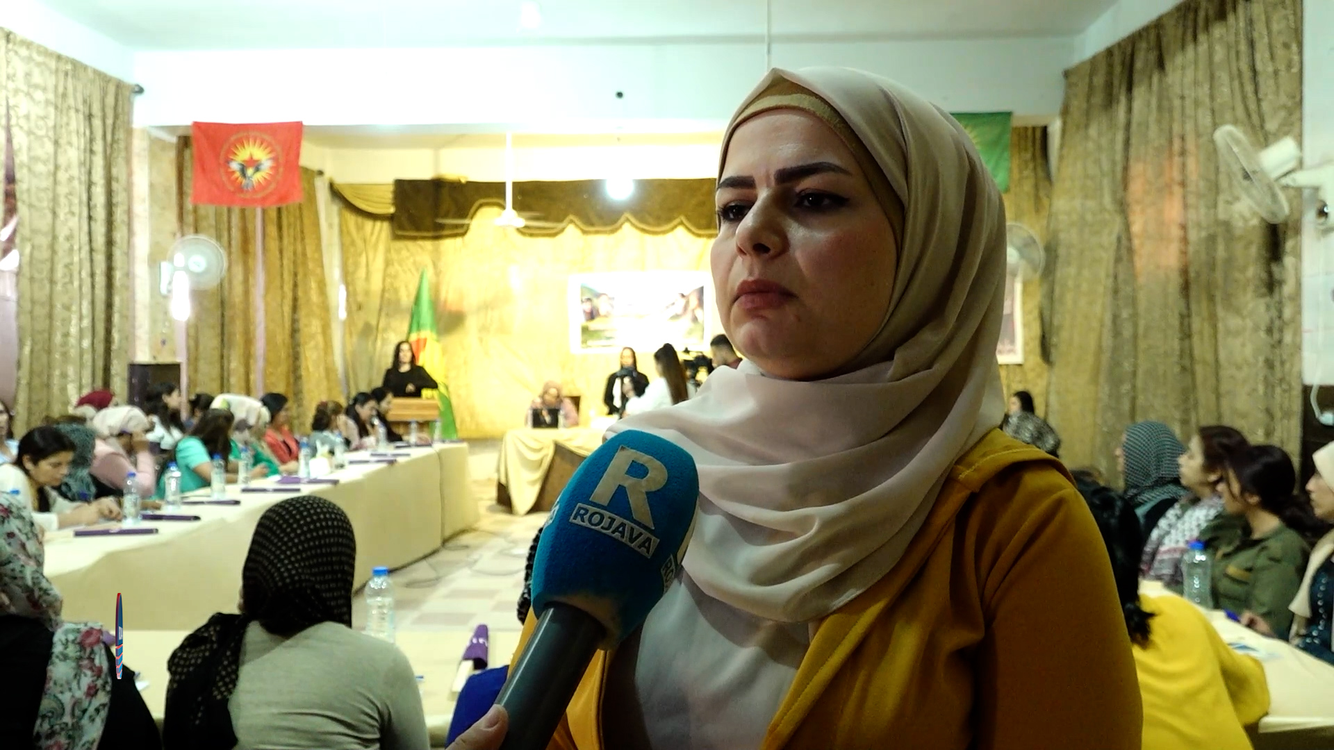 مؤتمر ستار واتحاد المرأة الايزيدية يعقدان ندوة حوارية خاصة بالمرأة في مقاطعة الشهباء