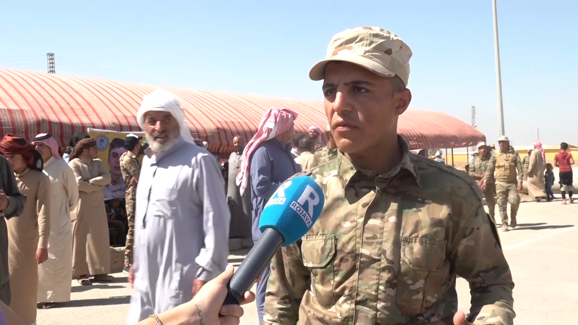 DEWREYEKE ŞERVANÊN ERKA XWEPARASTINÊ PERWERDEYA XWE BI DAWÎ KIRIN