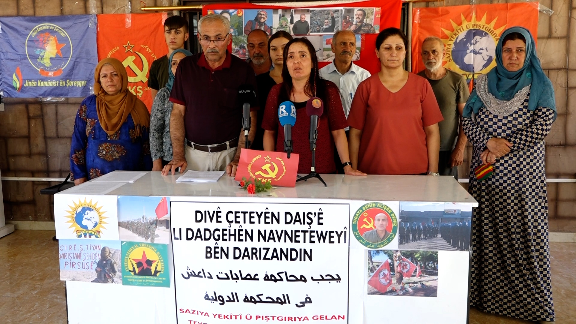 LI QAMIŞLO PIŞTGIRÎ JI BO BIRYARA DARIZANDINA ÇETEYÊN DAIŞ HAT KIRIN